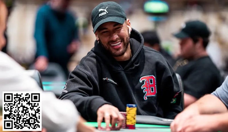 【EV扑克】尴尬了!内马尔身为PS代言人,却被眼尖网友抓包偷打GG?