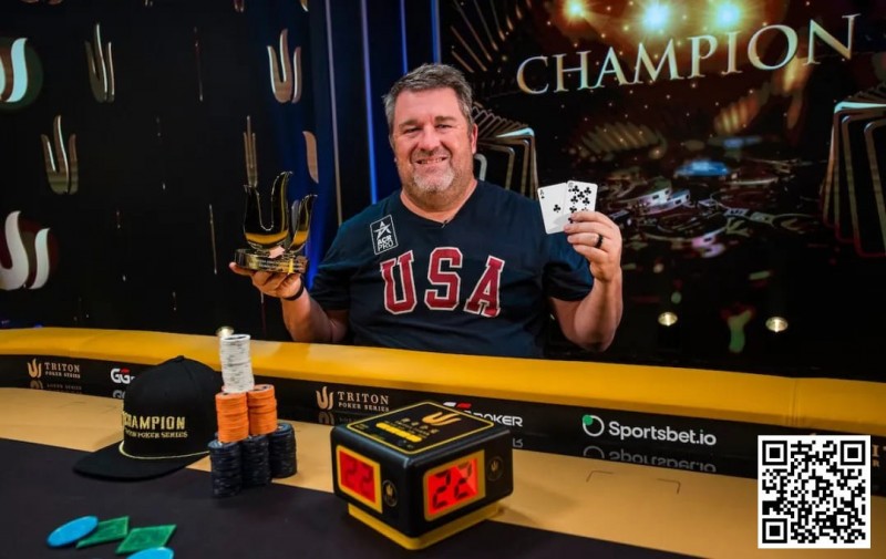 【EV扑克】Triton黑山站|Moneymaker赢得GG超级百万豪客赛冠军!丁彪斩获第四名