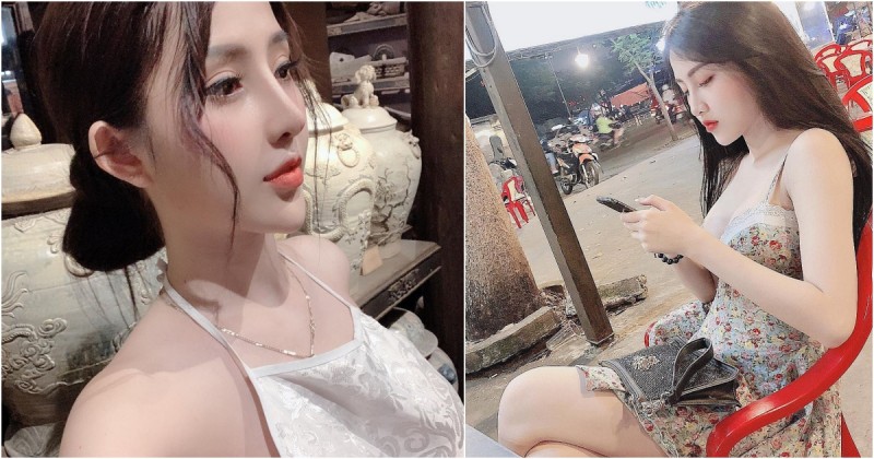 路邊發現「超胸越南正妹」老司機們都暈船了！完美路人視角有夠火辣…