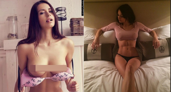 超狂！Helga Lovekaty「暗黑美乳照」大噴發，攝影師整個爽翻了啦…