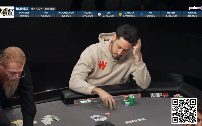 【EV扑克】话题 | Adrian Mateos:在WSOP主赛获得第350名对我来说并不是什么大的进步