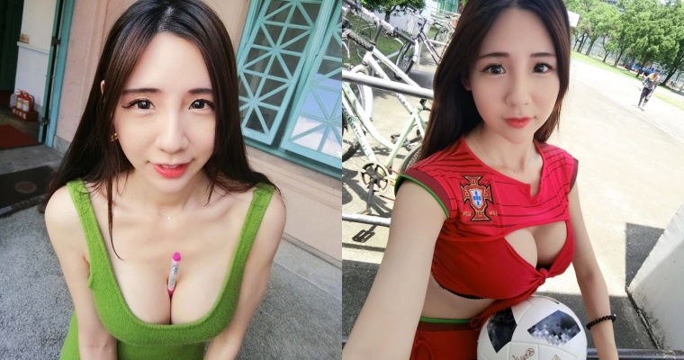 差點被這無辜大眼騙了！正妹「蔣摸摸」身材超暴力…「E 奶＋逆天長腿」讓你看到飽