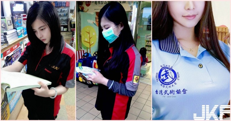 跪求認識！汽車精品「正妹店員」原來是個巨乳妹！網：那麼大的「車頭燈」怎麼賣…