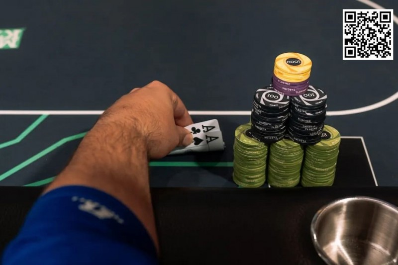 【EV扑克】当我们跟对手都是大筹码,就算拿QJ中顶对也要考虑弃牌