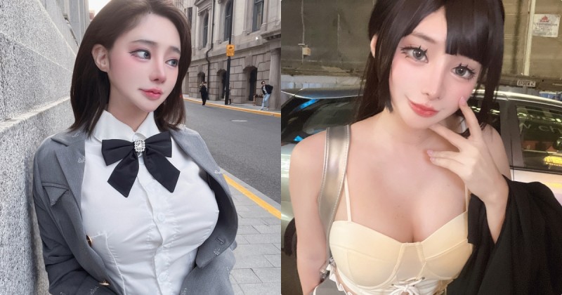 「大尺度辣妹」性感低胸裝領口超低，「擋不住的北半球」畫面太雄偉…