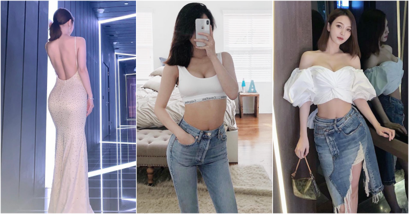 超誘惑極品正妹「銷魂身材」有夠養眼！萬惡的「美背視角」一張比一張火辣…