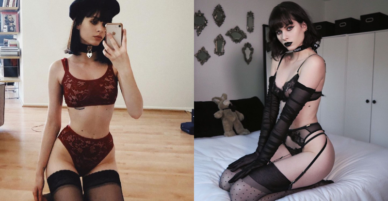 Playboy強力激推！鬼魅系女神變身地獄新娘　既性感又邪氣畫面很刺激