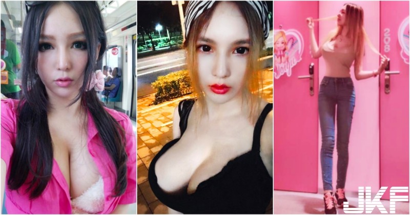 超狂暴尺寸！捷運淡水線「猛乳正妹」！G級份量所有自拍都好厲害喔…