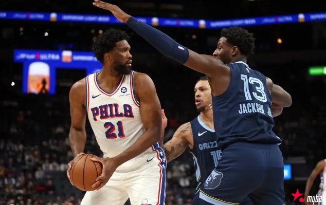 大发体育-恩比德35+11贝恩21分 乔治伤退76人负灰熊遭遇五连败,大发助力你的致富之路!