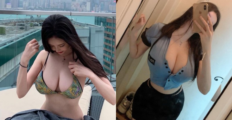 巨乳妹「屋頂爆乳」照片大家神到爆　本人留言：It’s me！