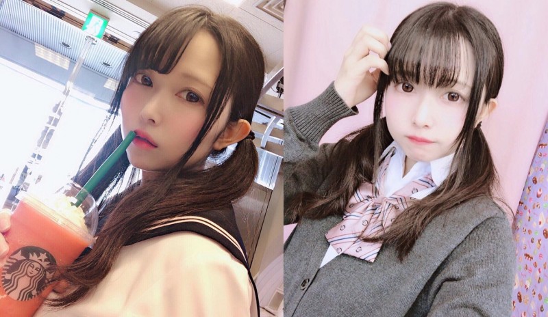 極清純！雙馬尾水手服妹「神や」超可愛神之嘟嘴　讓人看了都想督了…