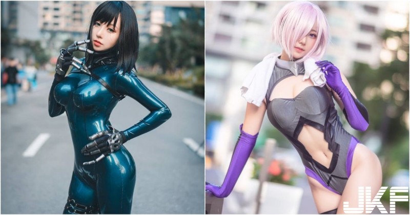 零贅肉！超性感16歲「正妹cosplayer」！緊身衣包緊緊「完美曲線」全露！
