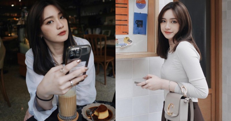 微混血感！「超白皙正妹」五官輪廓好精緻，網友猛讚：漂亮又兇