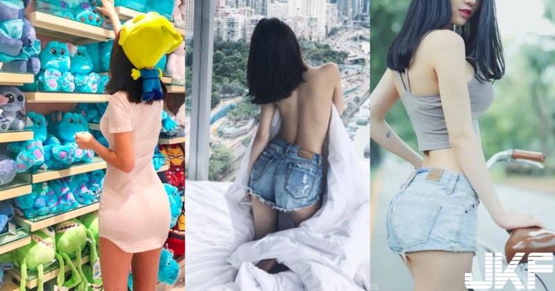 賣場驚見翹臀美乳竟是「批批踢背殺妹」！正面不但「美得驚人」胸前還「好大一包」…