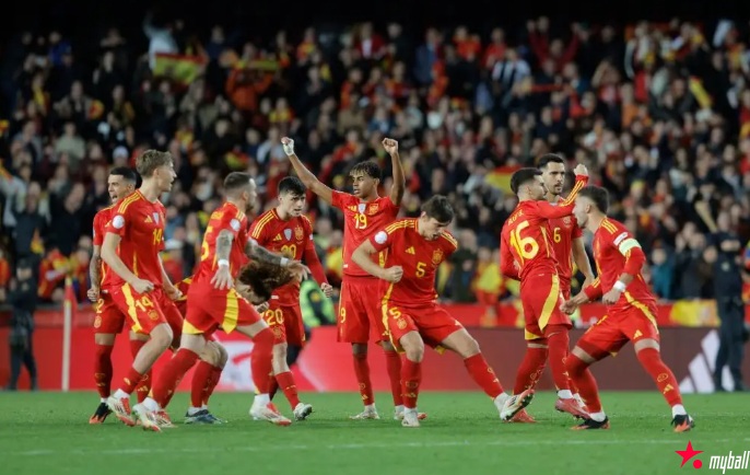 大发体育-亚马尔破门 西班牙3-3荷兰点球大战5-4晋级四强，大发助力你的致富之路！