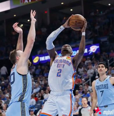 迈博体育 雷霆大胜灰熊豪取8连胜