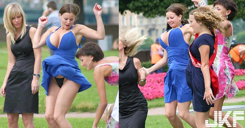 沒有最狂只有更狂！「巨乳伴娘」又驚現婚禮現場，這樣新郎要怎麼好好結婚啦…