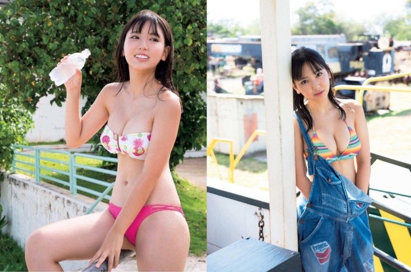 15歲E奶「沢口愛華」身材超暴力　新寫真「中路大開」尺度更讓人衝動了