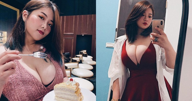 進擊の巨乳！台灣大奶妹「長輩份量飽滿」走到哪都吸睛，自信的女孩最美！