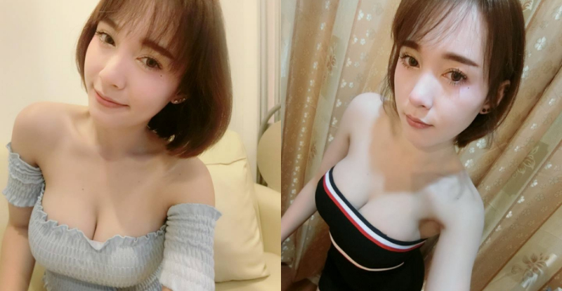 這「水滴型長輩」太犯規！白嫩奶妹「胸前太重」，衣服都穿不好了！