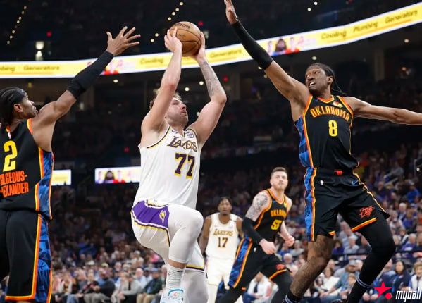 大发体育-东契奇30+7+6詹姆斯19+3+7 湖人大比分胜雷霆,大发助力你的致富之路!