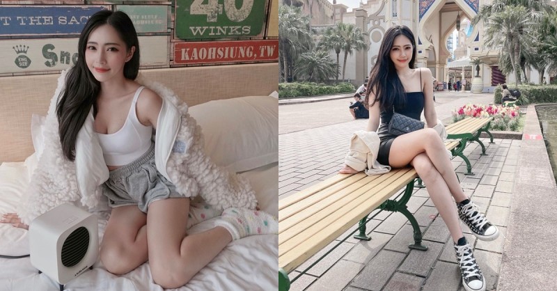 來去六福村！長腿正妹「Cindy如如」遊樂園拍照曬「神之美腿」，好想跟她坐大怒神！