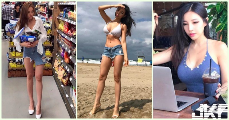 大賣場驚見「超胸爆乳妹」那乳量真的好飽滿！超銷魂的「邪惡線條」迷死人啊！