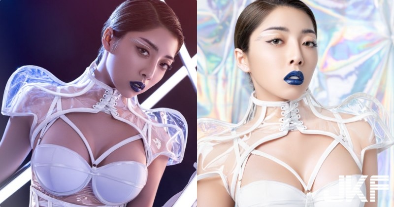 與你未來相見！正妹「蘿拉lola」火辣北半球外露，科技感造型直接攻陷你！