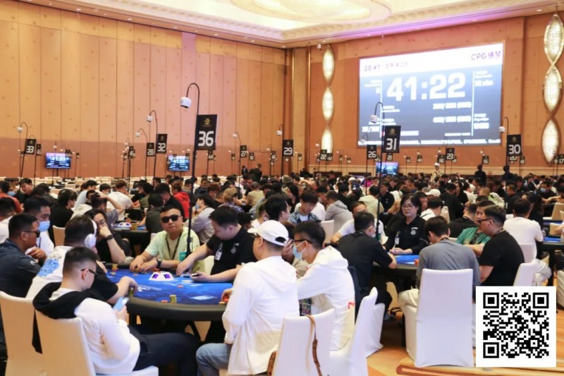 【EV扑克】CPG横琴选拔赛 | 泡沫破裂!杨暑平A6撞KK与主赛351人奖励圈无缘,曹庭嘉452万记分牌领跑80人晋级第三轮