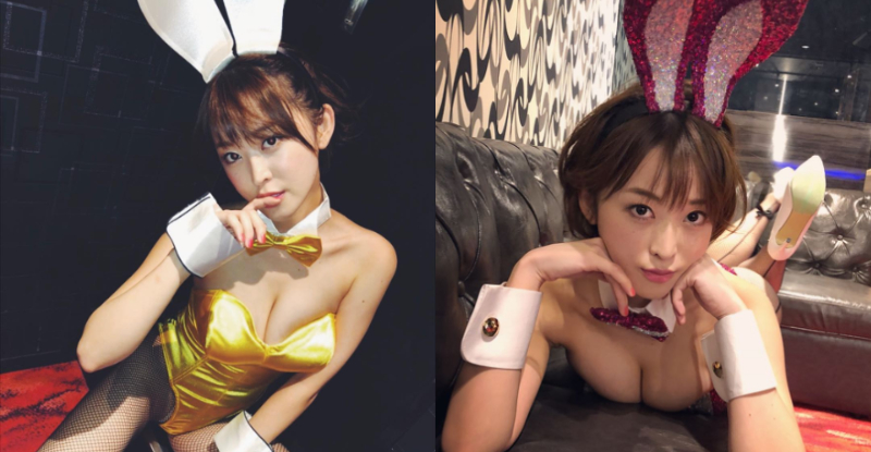 兔女郎放膽露G奶 !性感「最胸辣美乳少女」，側乳怎麼包都包不住!