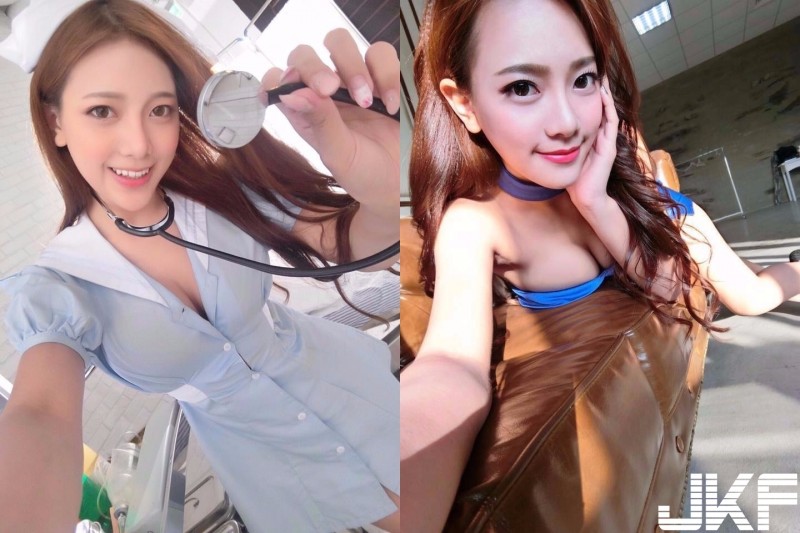 這等護理師也是醉了！美乳正妹「犯規S曲線」超厲害！