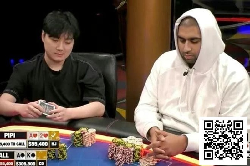 【EV扑克】这是不是你见过的高额桌游戏里最紧的弃牌?