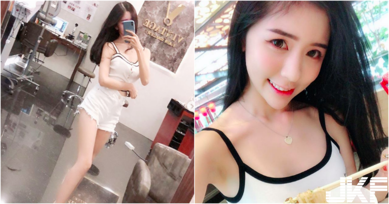 野生捕獲！高顏值「天菜級美女」路邊吃飯超甜美！誘惑的「甜美外型」滿滿氣質啊…