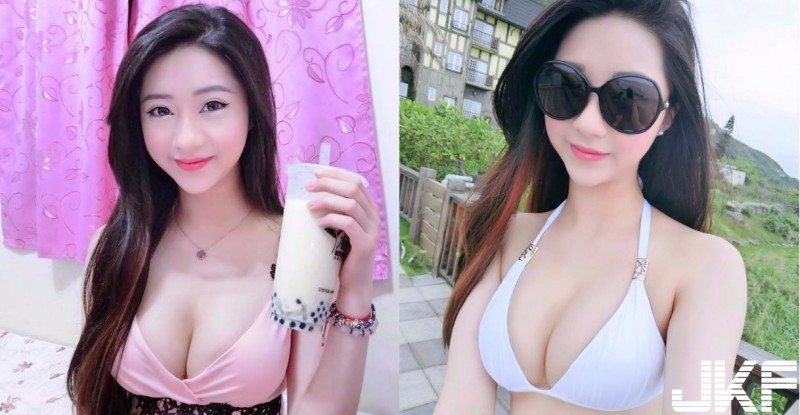 妹子胸前「大冰奶」濃醇香都跑出來了！「偉大長輩」的秘密…9在那杯大珍奶！