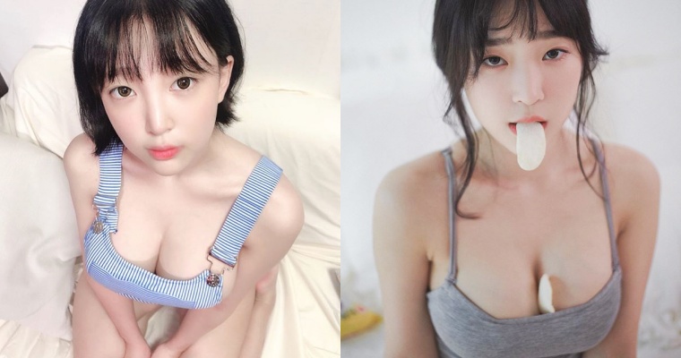 口渴來喝 E 杯！韓國色氣尤物「姜仁卿」巨乳包不住…IG 滿滿邪惡視角任人看