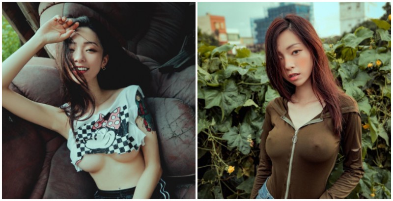 纖細小野貓藏著渾圓美乳！「正妹直播主」飄在廢墟中解放火辣好身材！