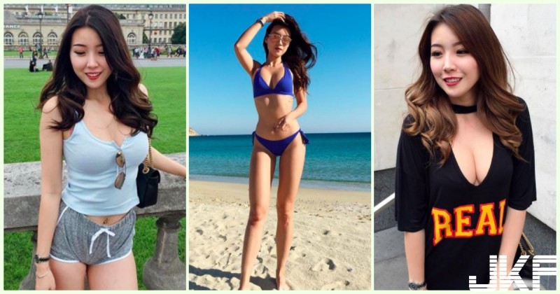 超胸！F奶「爆乳大姐姐」極品奶量好壞壞！滿滿誘惑的美奶視角讓人受不了…