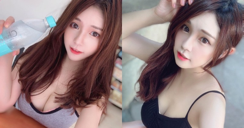 童顏美乳的正妹髮型師「來兒」，「性感事業線」要辣暈客人啦！