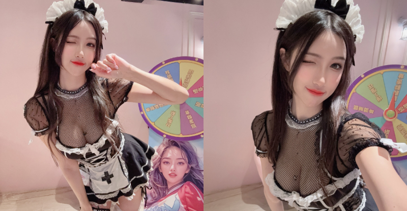 長腿女僕「林妤霜」一出場就驚豔，「性感擺弄」鹹甜兼具超迷人