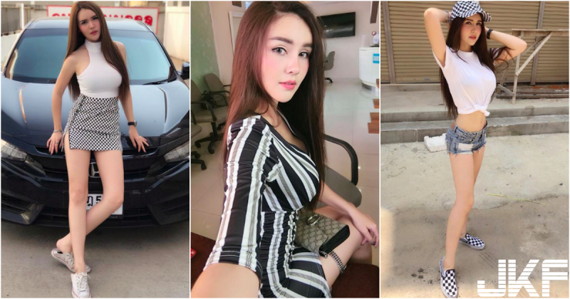 這腿太逆天！「超火辣爆乳妹」傲人視角好誘人… 讓人迷戀的「美乳身材」有夠養眼！