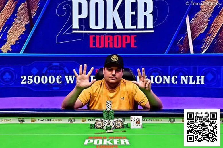 【EV扑克】话题 | Shaun Deeb斩获WSOP欧洲站桂冠,以八条金手链并列历史第七