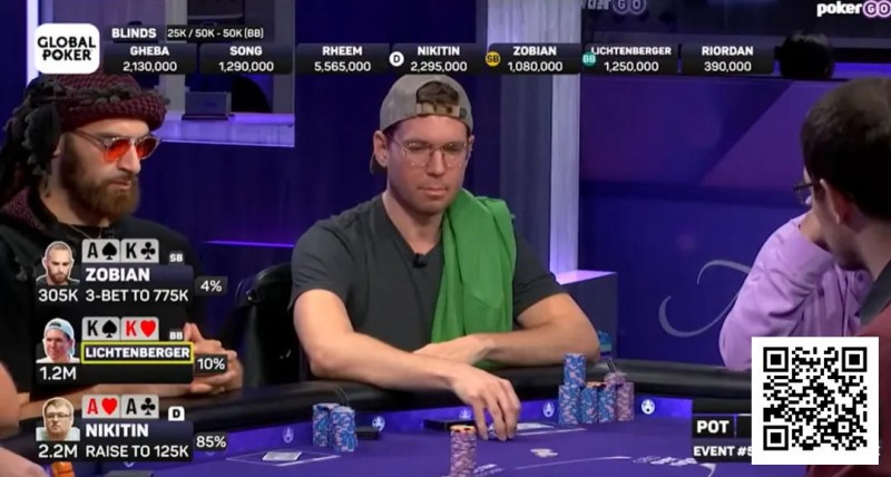 【EV扑克】翻前三人All in,AA“双杀”KK、AK,最开心的却是其他人?