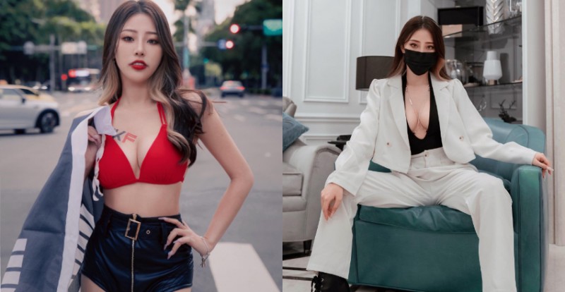 性感小野馬「玟妡 WenHsin」神似知名女星　火辣身材不吝嗇展現