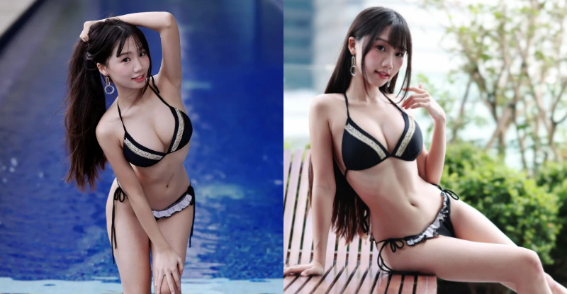 「采采兒Caicai」泳池撈起黃金比例，粉絲雙眼吃冰卻越吃越熱！