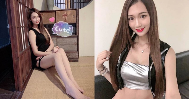 172高挑正妹「Vicky邵婷」，伸直細長美腿「畫面好白嫩」！